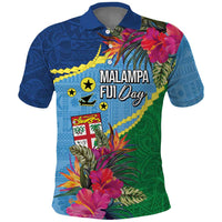 Personalized Malampa Fiji Day Together We Grow Polo Shirt Special Tapa Mix LT7 Colorful - Polynesian Pride