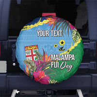 Personalized Malampa Fiji Day Together We Grow Spare Tire Cover Special Tapa Mix LT7 No hole Colorful - Polynesian Pride
