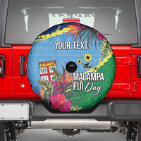 Personalized Malampa Fiji Day Together We Grow Spare Tire Cover Special Tapa Mix LT7 - Polynesian Pride