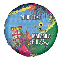 Personalized Malampa Fiji Day Together We Grow Spare Tire Cover Special Tapa Mix LT7 - Polynesian Pride