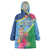 Personalized Malampa Fiji Day Together We Grow Wearable Blanket Hoodie Special Tapa Mix LT7 One Size Colorful - Polynesian Pride