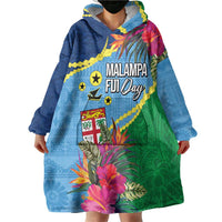 Personalized Malampa Fiji Day Together We Grow Wearable Blanket Hoodie Special Tapa Mix LT7 - Polynesian Pride