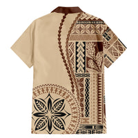 Samoa Siapo Motif Family Matching Mermaid Dress and Hawaiian Shirt Classic Style LT7 - Polynesian Pride