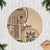 Samoa Siapo Motif Tree Skirt Classic Style LT7 Casual Tree Skirts Beige - Polynesian Pride