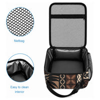 Samoa Siapo Motif Lunch Bag Classic Style - Black Ver