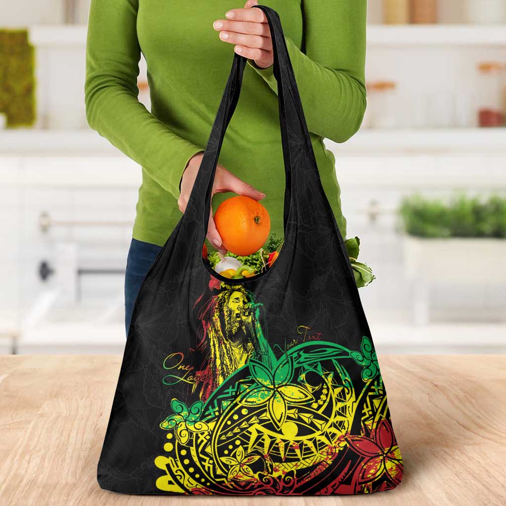 Personalised Reggae Jawaiian Festive Grocery Bag Mix Polynesian