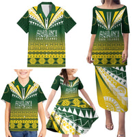 Cook Islands Rugby Custom Family Matching Puletasi and Hawaiian Shirt Kuki Avaiki LT7 - Polynesian Pride