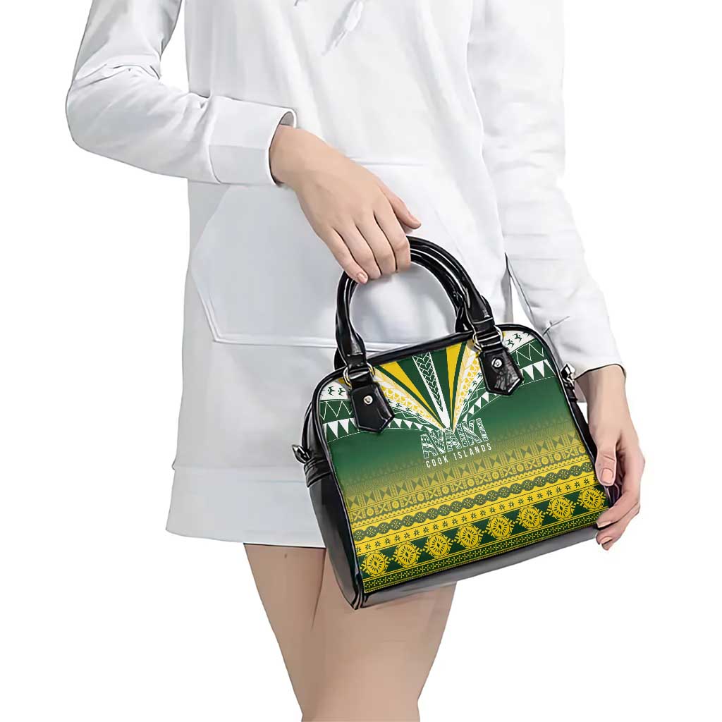Cook Islands Rugby Shoulder Handbag Kuki Avaiki - Polynesian Pride