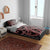 Maori Taniko Patterns Bedding Set Brown Patiki Motifs Mix Whakairo Ngaru