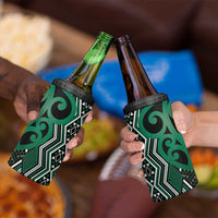 Maori Taniko Patterns 4 in 1 Can Cooler Tumbler Pounamu Patiki Motifs Mix Whakairo Ngaru LT7 - Polynesian Pride