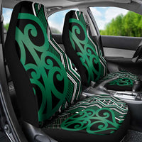 Maori Taniko Patterns Car Seat Cover Pounamu Patiki Motifs Mix Whakairo Ngaru LT7 - Polynesian Pride