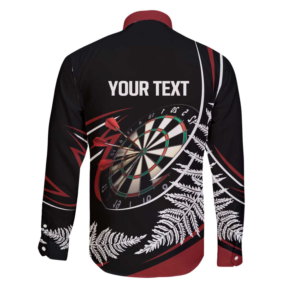 New Zealand Darts Personalised Family Matching Off The Shoulder Long Sleeve Dress and Hawaiian Shirt Silver Fern Dynamic LT7 - Polynesian Pride