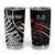 New Zealand Darts Personalised Tumbler Cup Silver Fern Dynamic