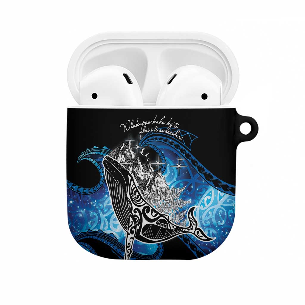 Maori Matariki Te Araroa Paikea Starry AirPods Case Tangaroa Whakatauki