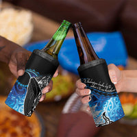Maori Matariki Te Araroa Paikea Starry 4 in 1 Can Cooler Tumbler Tangaroa Whakatauki LT7 - Polynesian Pride