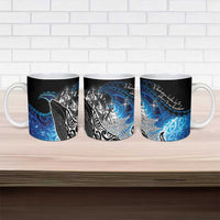 Maori Matariki Te Araroa Paikea Starry Ceramic Mug Tangaroa Whakatauki