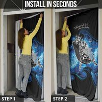 Maori Matariki Te Araroa Paikea Starry Door Cover Tangaroa Whakatauki