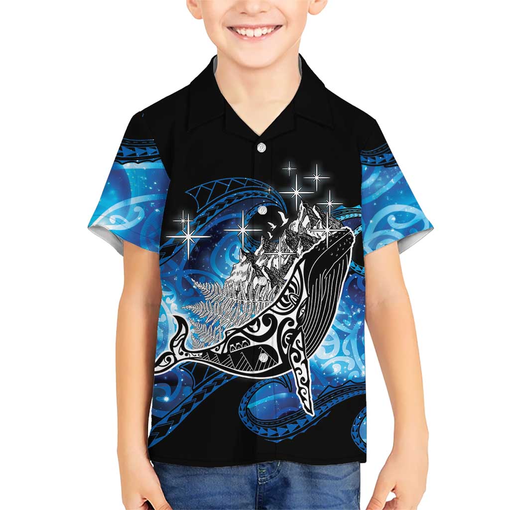 Maori Matariki Te Araroa Paikea Starry Hawaiian Shirt Tangaroa Whakatauki