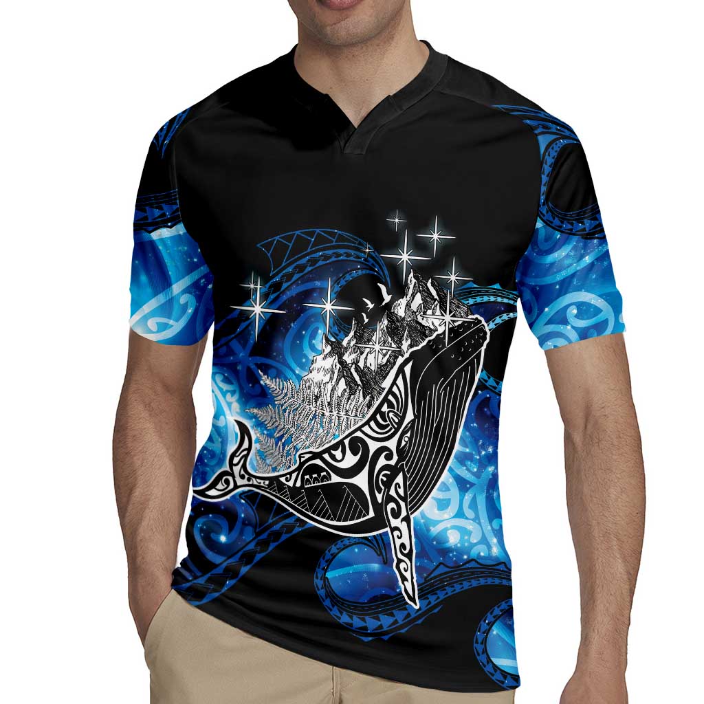 Maori Matariki Te Araroa Paikea Starry Rugby Jersey Tangaroa Whakatauki
