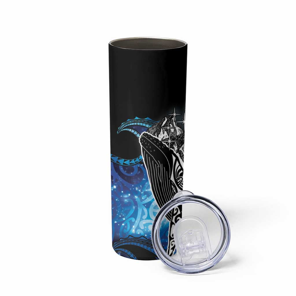 Maori Matariki Te Araroa Paikea Starry Skinny Tumbler Tangaroa Whakatauki LT7 - Polynesian Pride