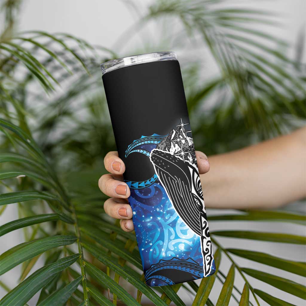 Maori Matariki Te Araroa Paikea Starry Skinny Tumbler Tangaroa Whakatauki LT7 - Polynesian Pride