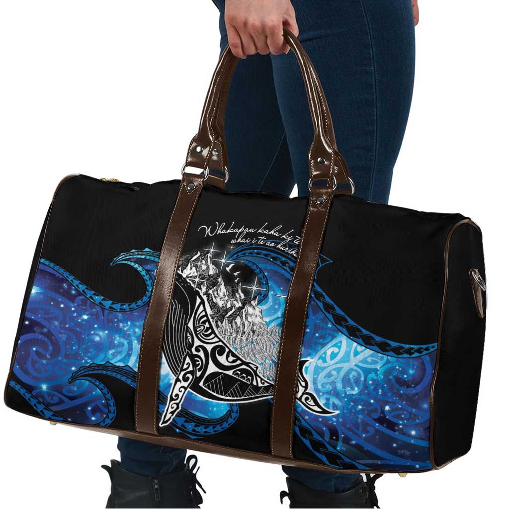 Maori Matariki Te Araroa Paikea Starry Travel Bag Tangaroa Whakatauki LT7 - Polynesian Pride