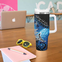 Maori Matariki Te Araroa Paikea Starry Tumbler With Handle Tangaroa Whakatauki LT7 - Polynesian Pride