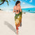 Kanaka Maoli Hawaii Flag Day Sarong Vibrant Frangipani