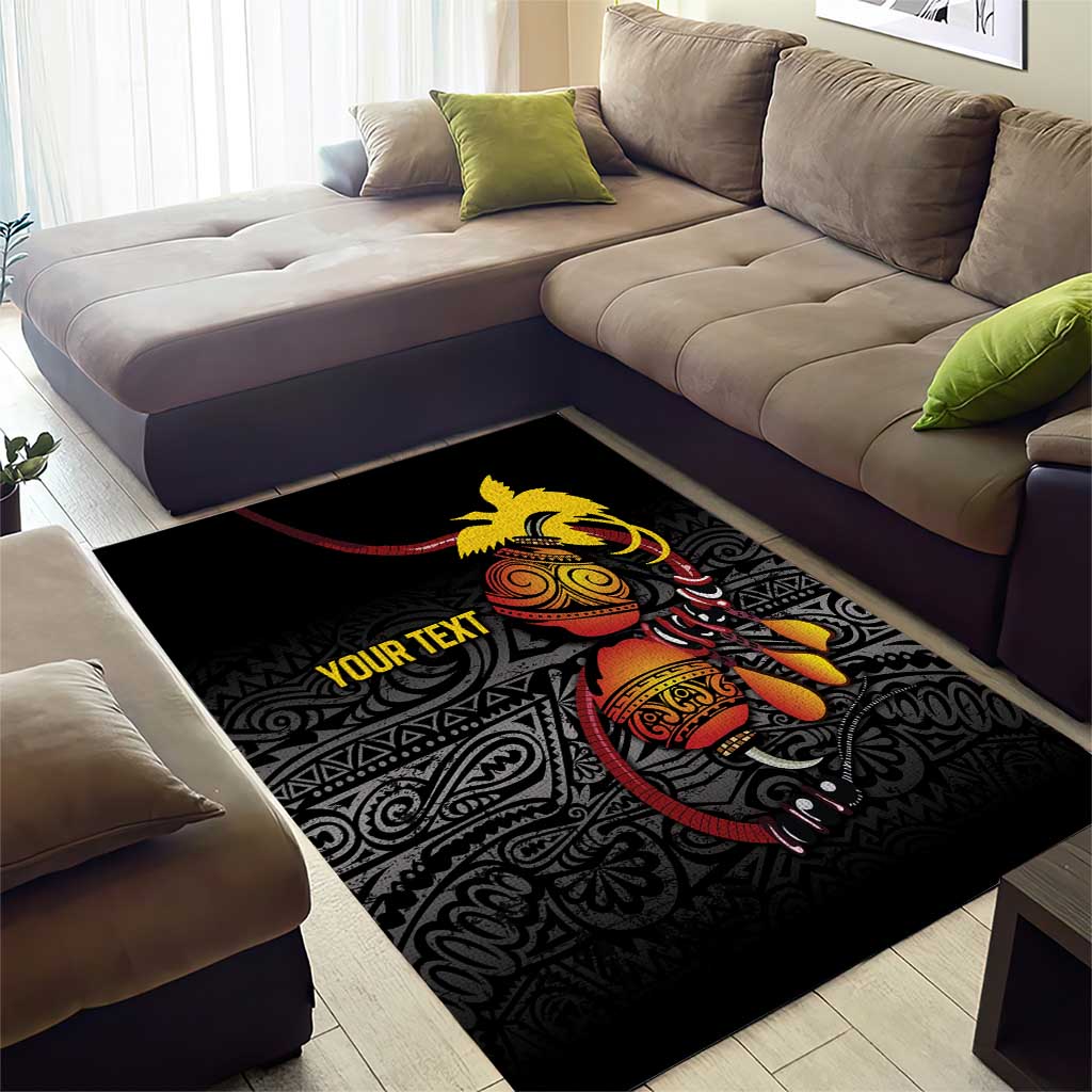 Personalized Papua New Guinea Milne Bay Area Rug Bagi Necklace Mix Lime Pot Grunge