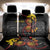 Personalized Papua New Guinea Milne Bay Back Car Seat Cover Bagi Necklace Mix Lime Pot Grunge