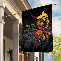 Personalized Papua New Guinea Milne Bay Garden Flag Bagi Necklace Mix Lime Pot Grunge