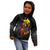 Personalized Papua New Guinea Milne Bay Kid Hoodie Bagi Necklace Mix Lime Pot Grunge