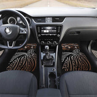 Aotearoa Maori - Australia Indigenous Car Mats Koiri Whakairo Mix Aboriginal Art - Polynesian Pride