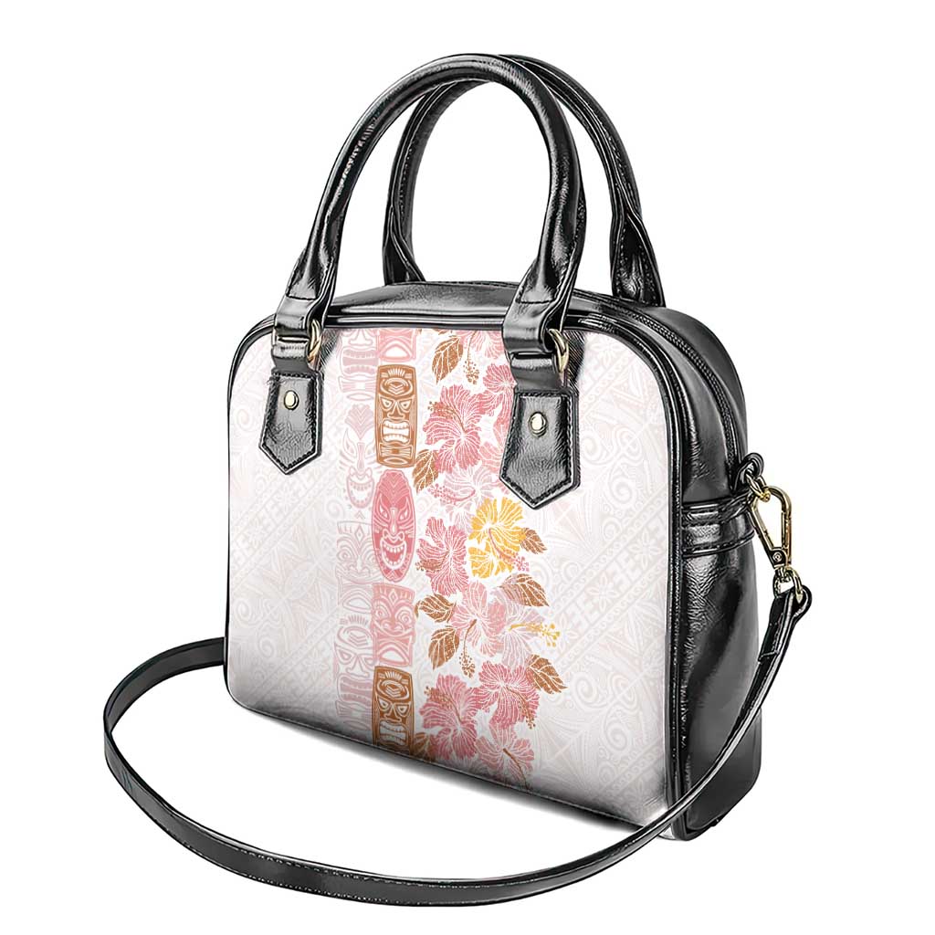 Christmas Aloha Hawaii Tiki Shoulder Handbag Hibiscus Spring Colors - Polynesian Pride