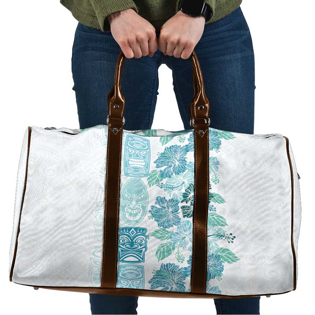 Christmas Aloha Hawaii Tiki Travel Bag Hibiscus Summer Colors - Polynesian Pride