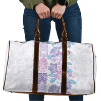 Christmas Aloha Hawaii Tiki Travel Bag Hibiscus Winter Colors - Polynesian Pride
