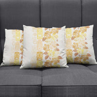 Christmas Aloha Hawaii Tiki Pillow Cover Hibiscus Autumn Colors - Polynesian Pride