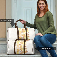 Christmas Aloha Hawaii Tiki Travel Bag Hibiscus Autumn Colors - Polynesian Pride