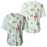 Aloha Hawaii Christmas Seamless Baseball Jersey Plumeria Lei