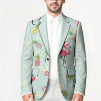 Aloha Hawaii Christmas Seamless Blazer Plumeria Lei LT7 - Polynesian Pride
