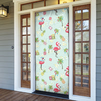 Aloha Hawaii Christmas Seamless Door Cover Plumeria Lei LT7 - Polynesian Pride