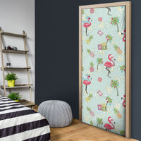 Aloha Hawaii Christmas Seamless Door Cover Plumeria Lei LT7 - Polynesian Pride