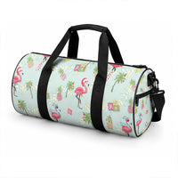 Aloha Hawaii Christmas Seamless Duffle Bag Plumeria Lei