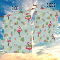 Aloha Hawaii Christmas Seamless Garden Flag Plumeria Lei LT7 - Polynesian Pride