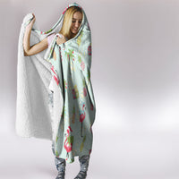 Aloha Hawaii Christmas Seamless Hooded Blanket Plumeria Lei LT7 - Polynesian Pride