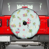 Aloha Hawaii Christmas Seamless Spare Tire Cover Plumeria Lei LT7 - Polynesian Pride
