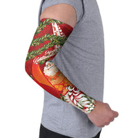 Mele Kalikimaka Hawaii Christmas Maile Lei Arm Sleeves Tropical Santa LT7 - Polynesian Pride