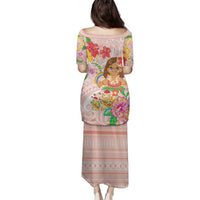 Aloha Hawaii Family Matching Puletasi and Hawaiian Shirt Kawaii Mele Kalikimaka - Pastel Fever LT7 - Polynesian Pride
