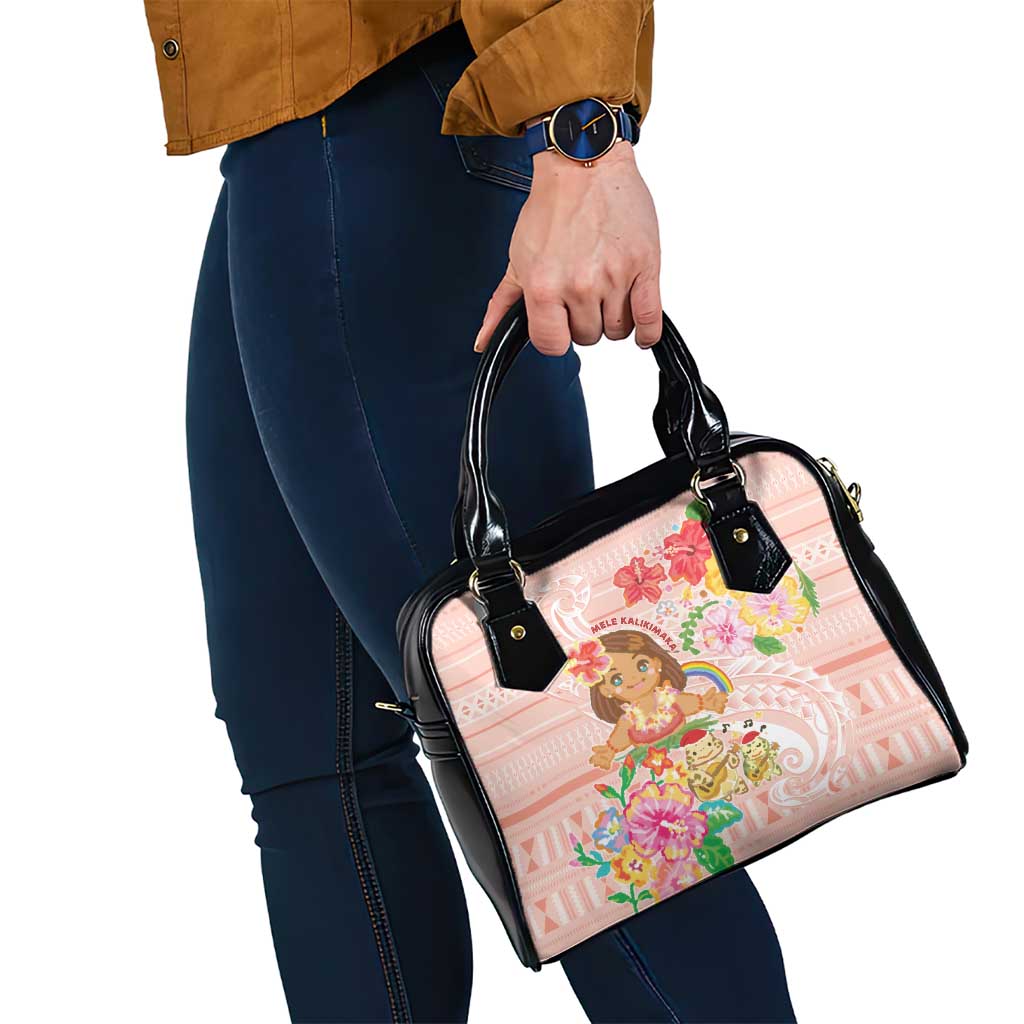 Aloha Hawaii Shoulder Handbag Kawaii Mele Kalikimaka - Pastel Fever