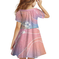 Aloha Hawaii Floral Tapa Family Matching Off Shoulder Short Dress and Hawaiian Shirt Patchwork Pastel Candy LT7 - Polynesian Pride